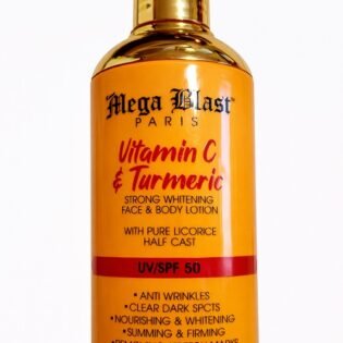 Mega Blast Paris Vitamin C & Turmeric Strong Whitening Face & Body Lotion