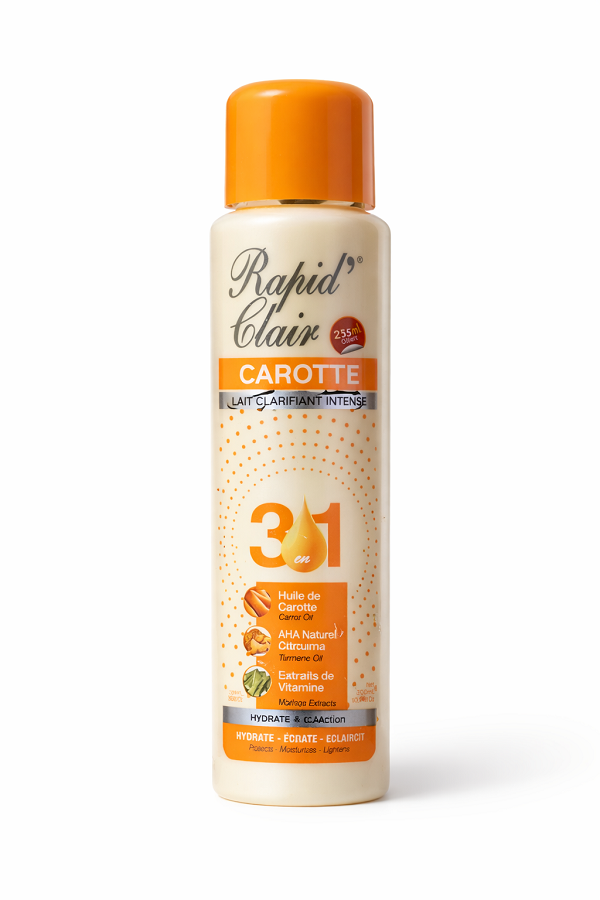 Rapid Clair Carotte 3 In 1 Clarifying Milk - Carrot